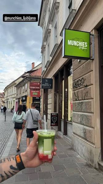 Matcha pred Munchies izložbo