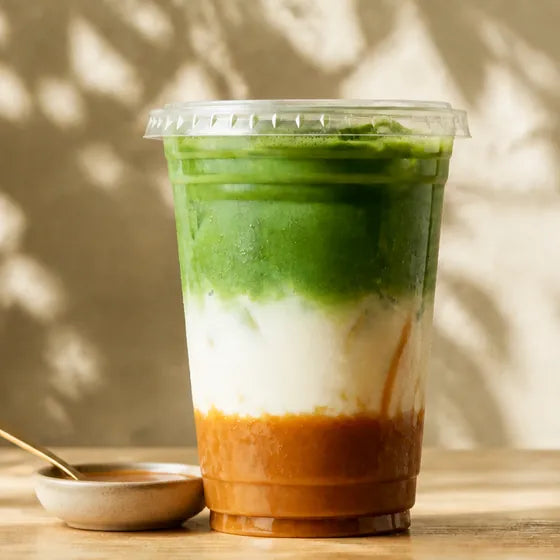 Karamelna matcha