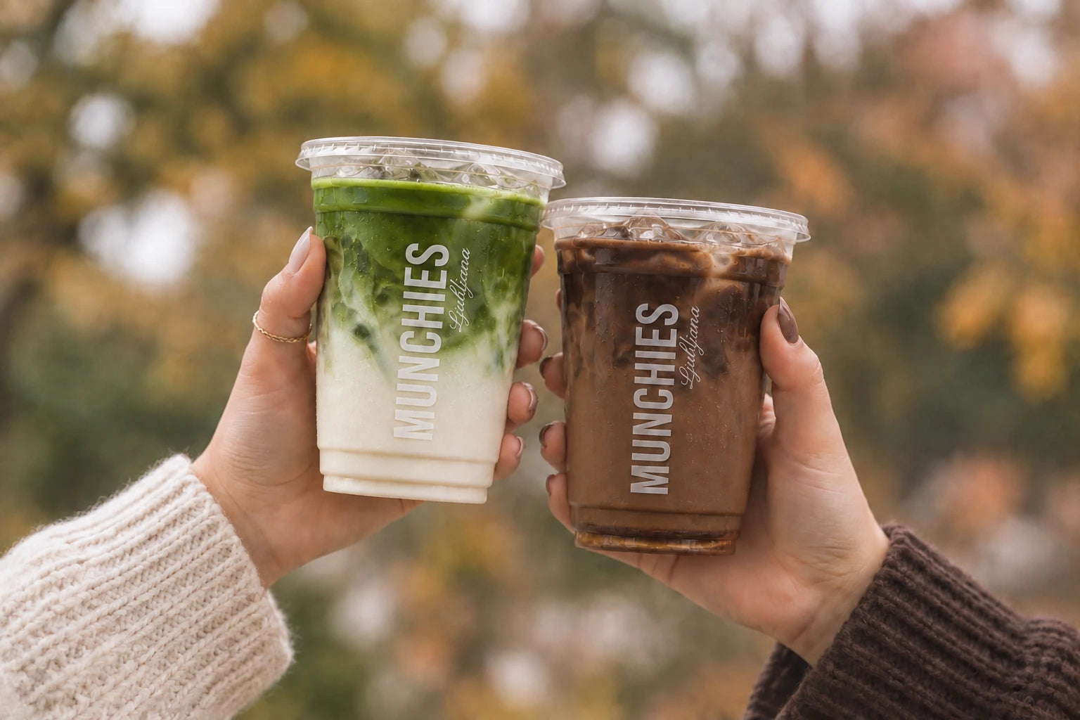 Munchies — Matcha Latte & Hazelnut Chocolate Hojicha