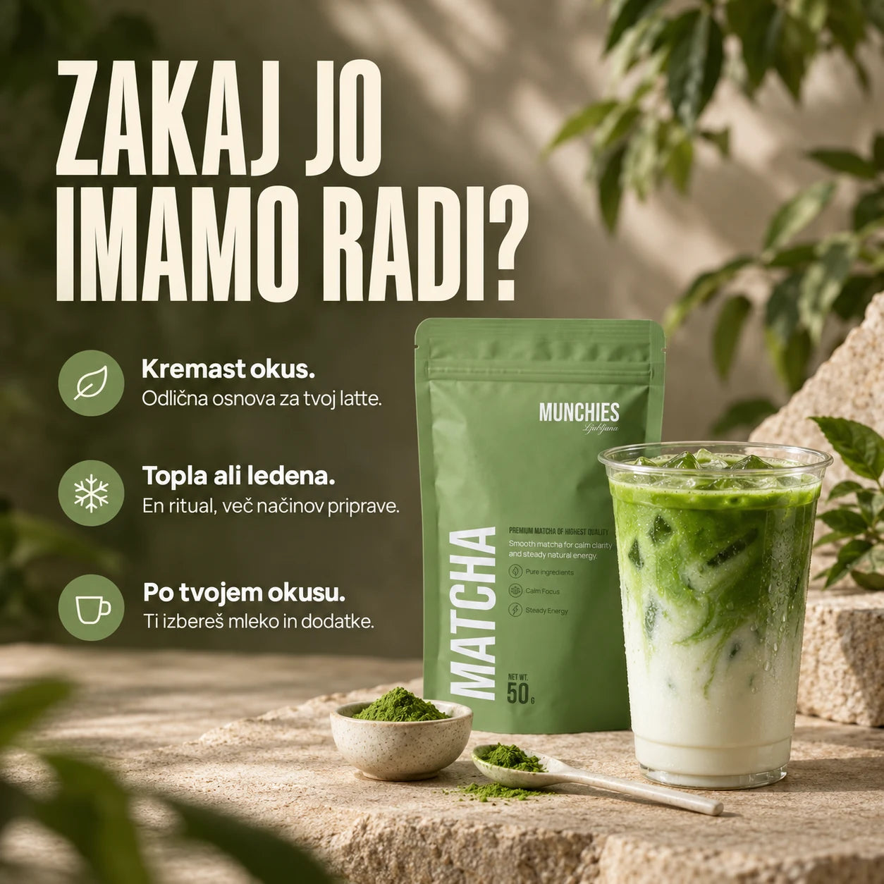 Zakaj imamo radi matcho